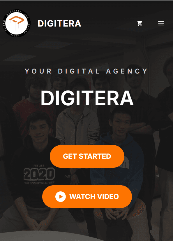 digitera home page